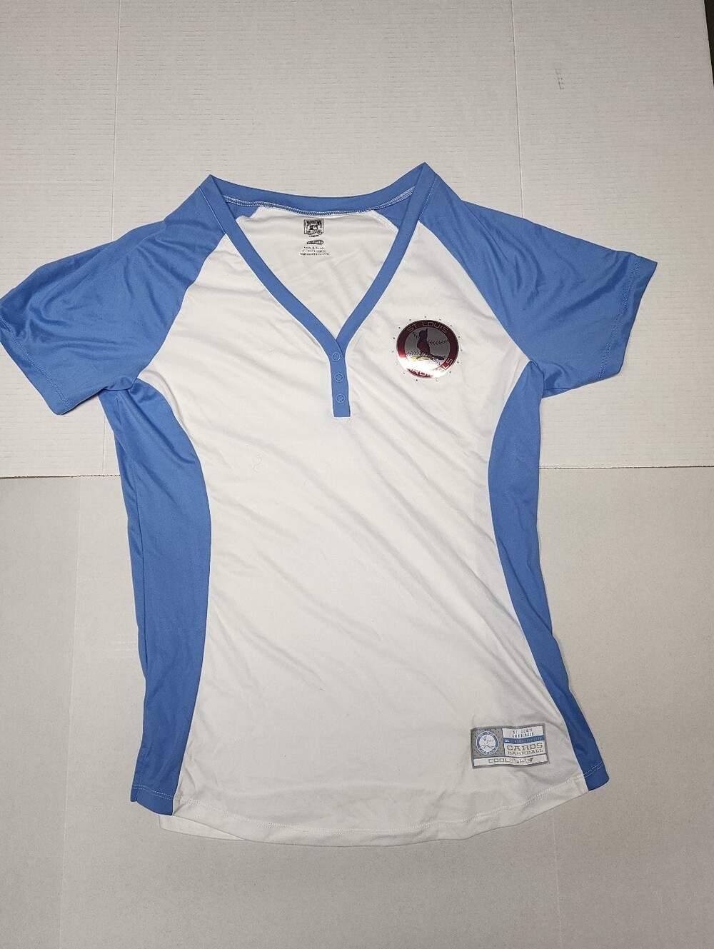 Cooperstown Collection By Majestic Women's Size XL St. Louis Cardinals Shirt